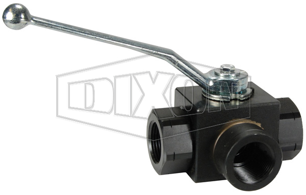 High Pressure Full-Bore 3-Way Ball Valve